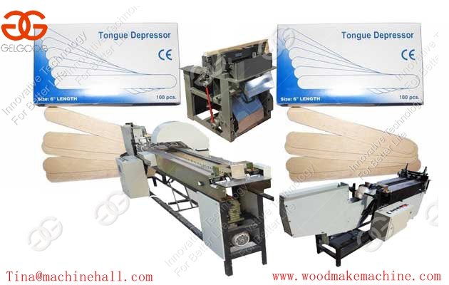 types tongue depressor making machine